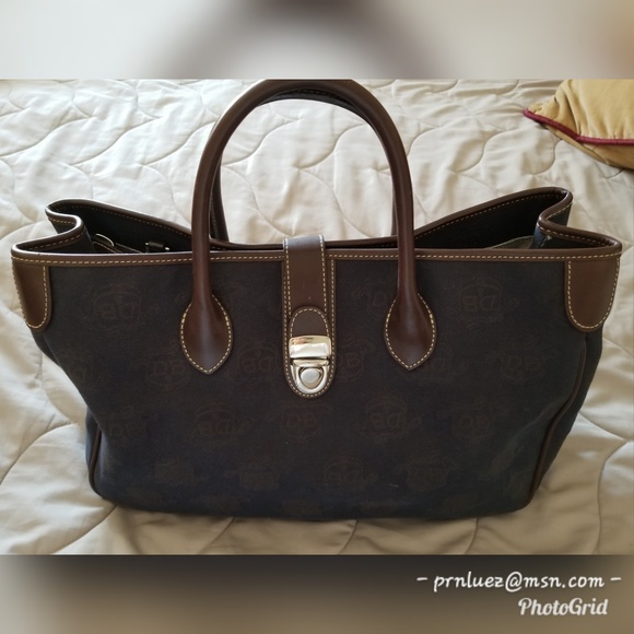 Dooney & Bourke Handbags - Dooney & Bourke Canvas Satchel